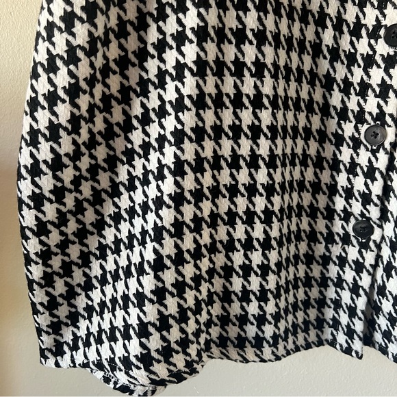 Jess Lea Sonoma Houndstooth Shacket - Picture 7 of 16